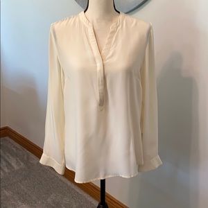 Banana Republic Silk long-sleeve top